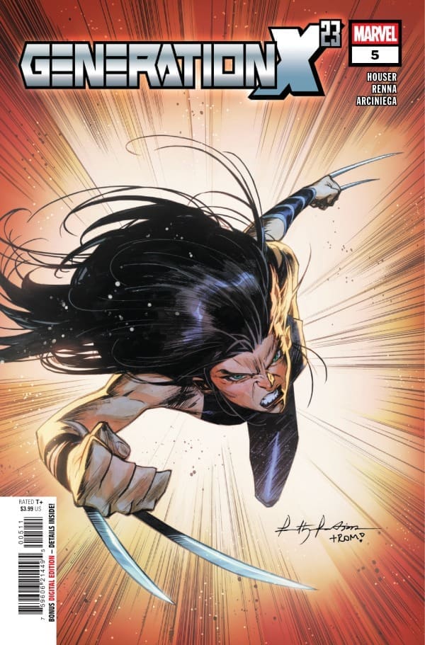 GENERATION X-23 #5 Cover. Image by Marvel Comics.