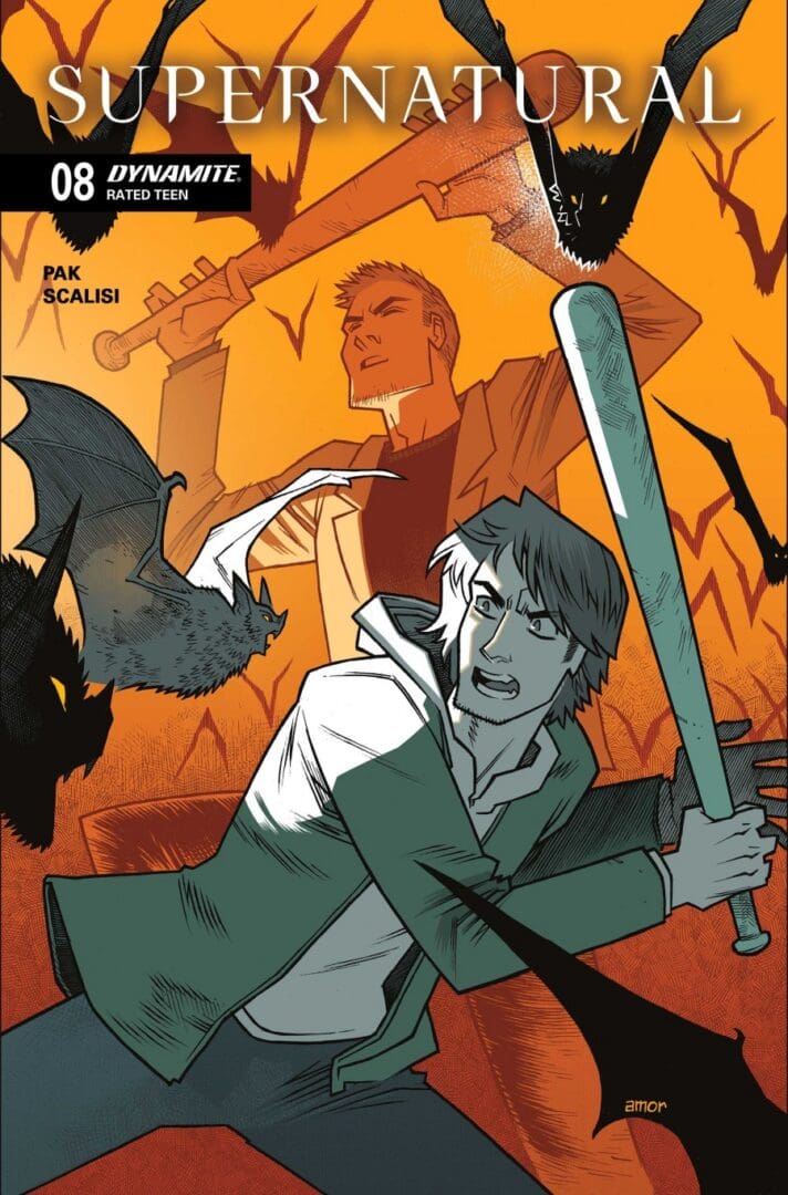 SUPERNATURAL #8 Cover. Image by Dynamite Entertainment