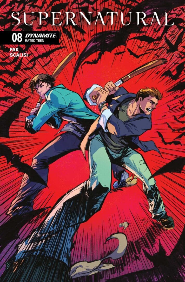 SUPERNATURAL #8 Variant Cover. Image by Dynamite Entertainment