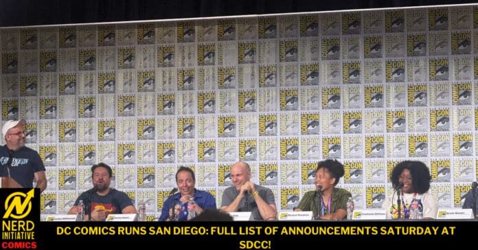 DC COMICS RUNS SAN DIEGO: Full List of Announcements Saturday at SDCC!