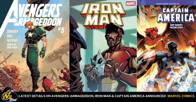SDCC: Marvel Comics Reveals Updates For Avengers: Armageddon, Iron Man & Captain America