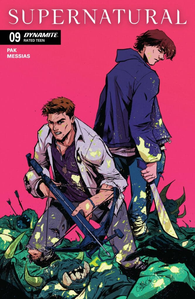 Supernatural #9 Variant Cover from Dynamite Entertainment