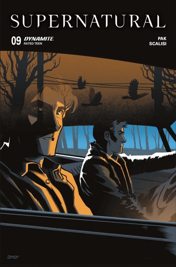 SUPERNATURAL #9 Cover from Dynamite Entertainment