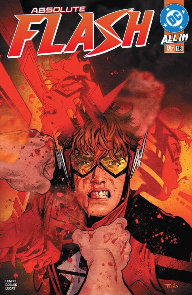 Absolute Flash #18. Credit DC Comics. Cover by Nick Robles.
