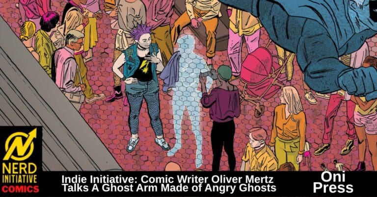Indie Initiative: Comic Writer Oliver Mertz talks A Ghost Arm Made of Angry Ghosts