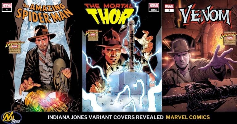Marvel Comics Reveals Indiana Jones Variant Covers