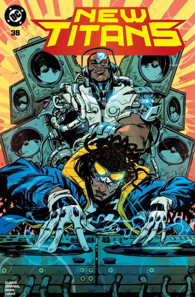 New Titans #38 Ink Alliance Exclusive Cover by Sanford Greene. Image courtesy of The Ink Alliance.
