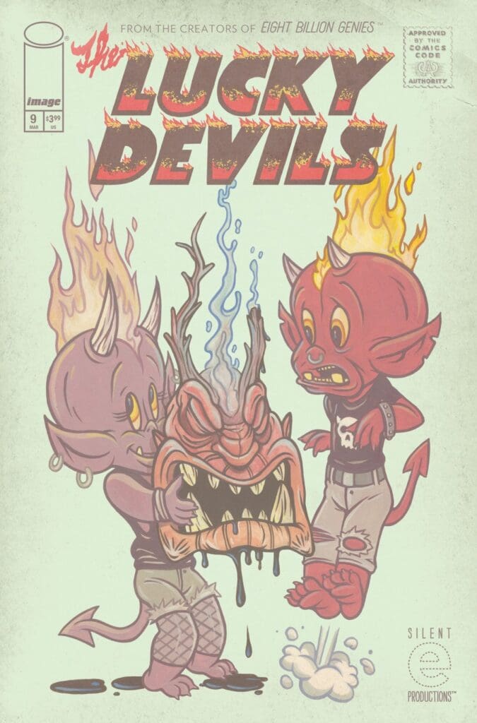 The Lucky Devils #9 Variant Cover. Image courtesy of Image Comics