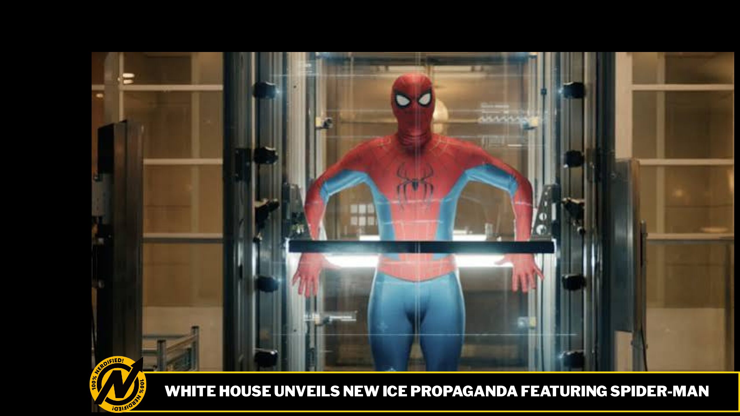 White House Unveils New ICE Propaganda Featuring Spider-Man