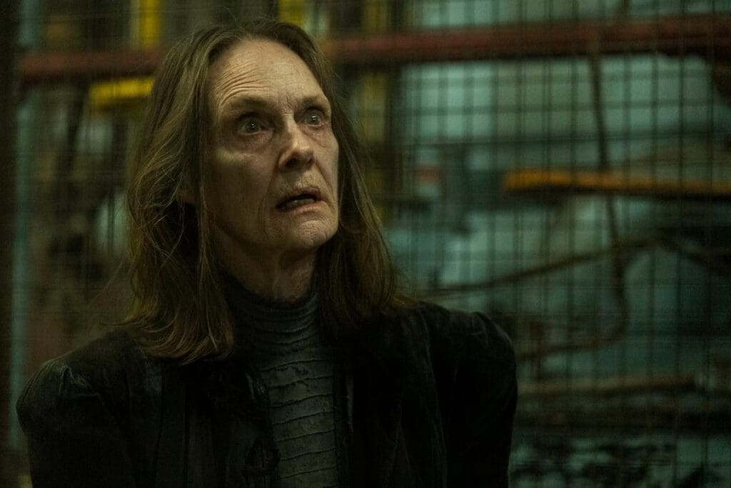 Lisa Emery as The Dama. Image courtesy of AMC/Robert Clark. 