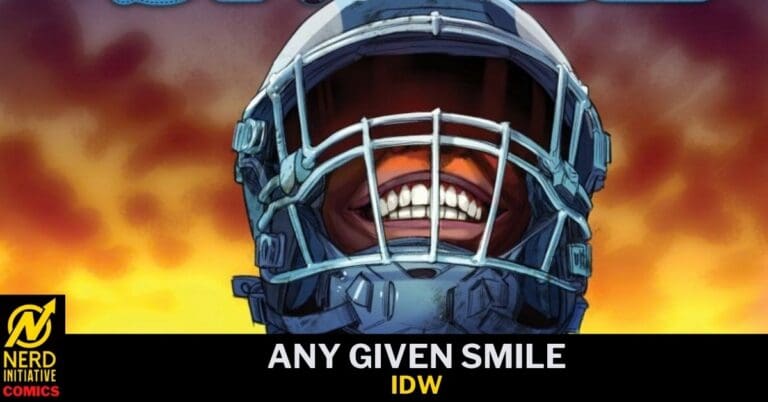 Man wearing a football helmet smiling