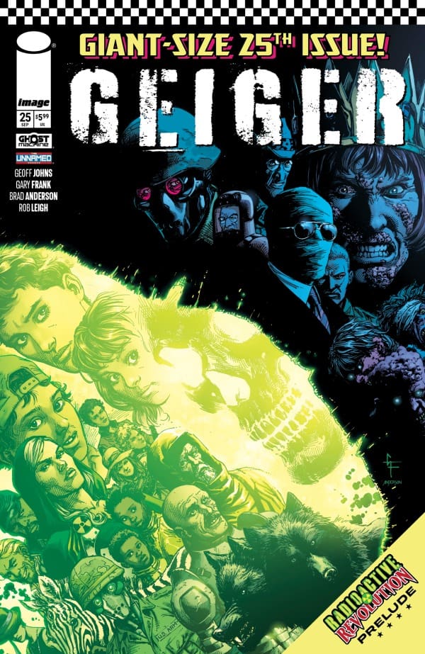 GEIGER #25 Cover. Image by Ghost Machine Pro at Image Comics.