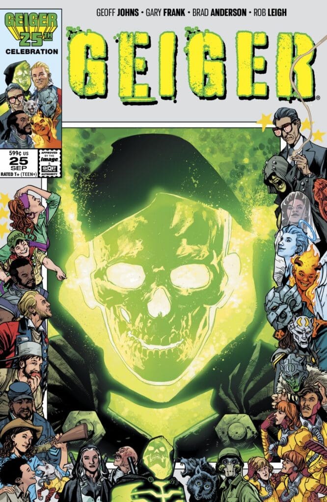 Geiger #25 Variant Cover. Image by Ghost Machine Pro at Image Comics.