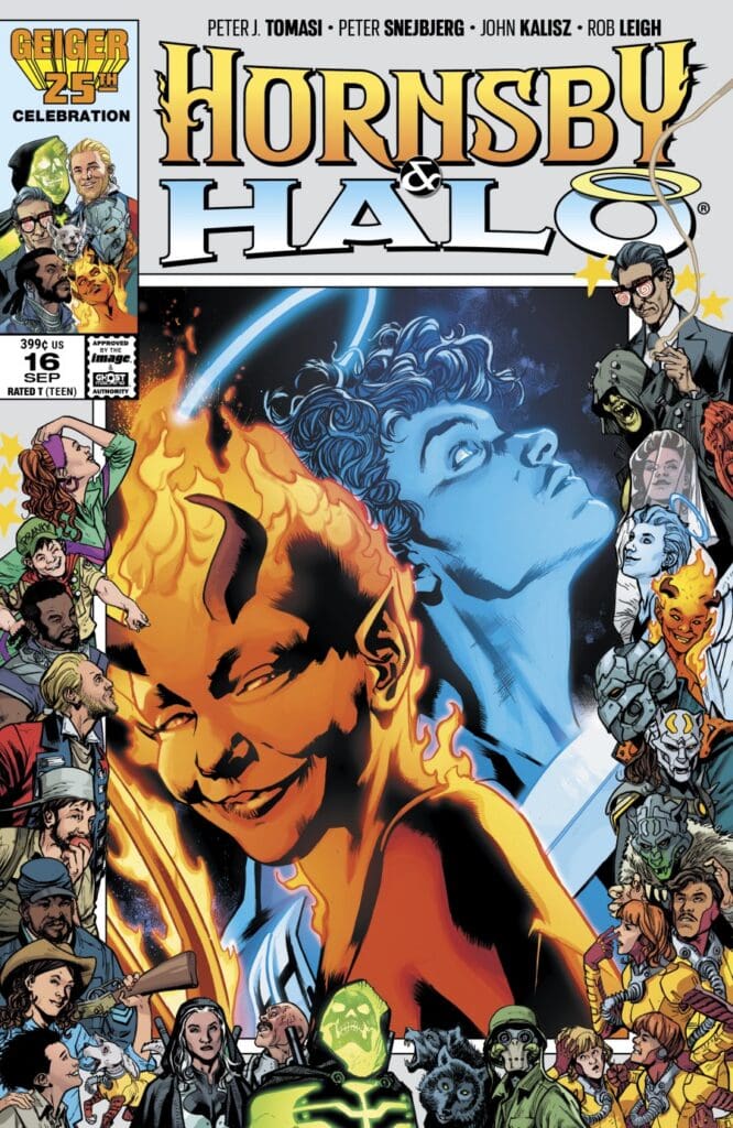 Hornsby & Halo #16 Variant Cover. Image by Ghost Machine Pro at Image Comics.