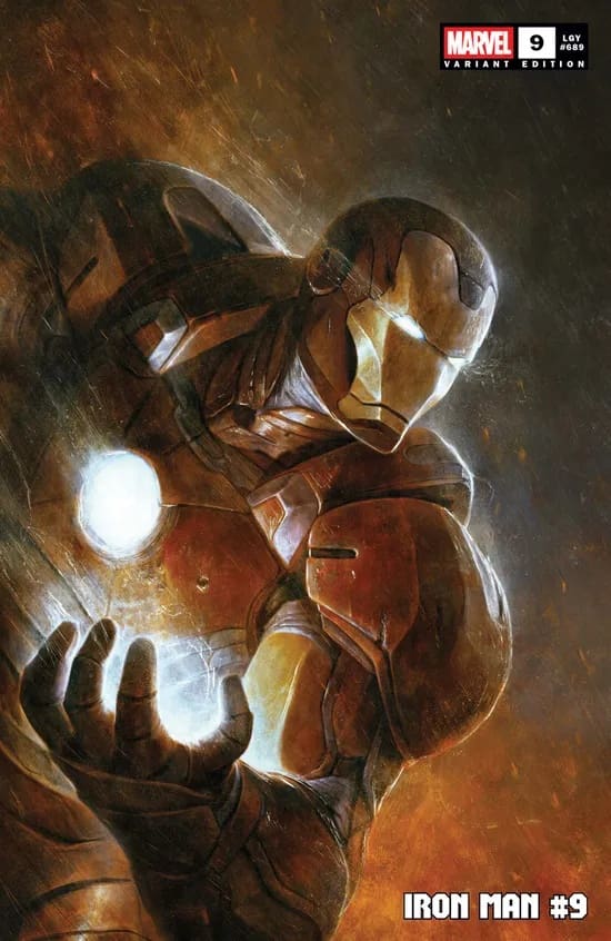 Iron Man # 9 variant cover