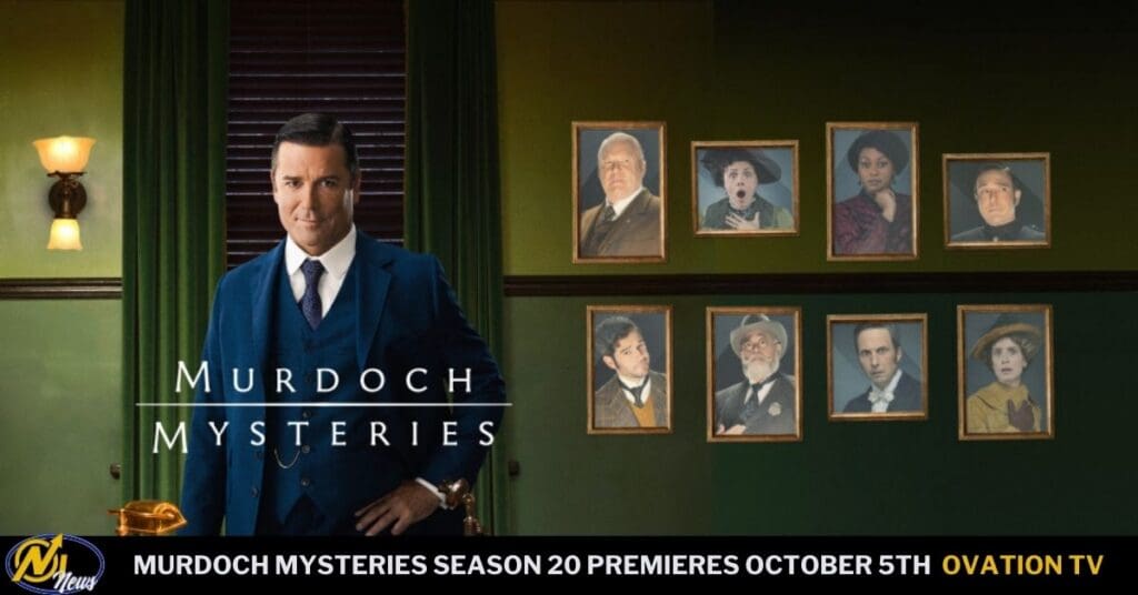 Murdoch Mysteries Season 20 promotional image.