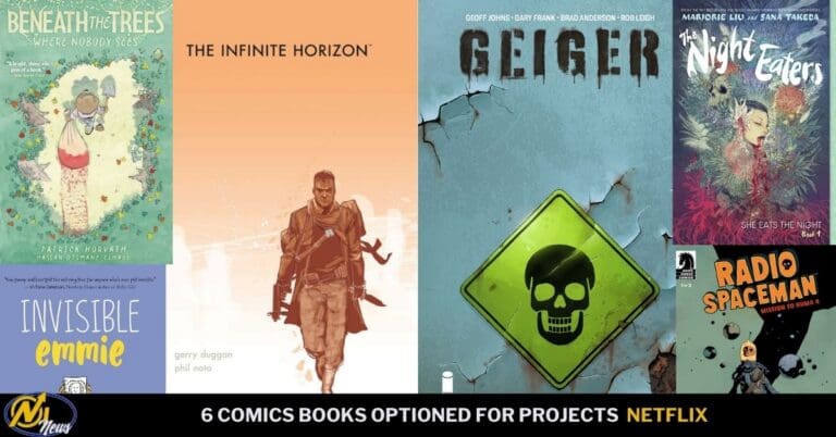 Netflix Options 6 Comic Books For Projects