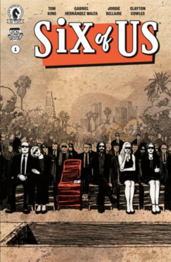 'Six of Us' #1 Variant Cover. Image courtesy of Dark Horse Comics.