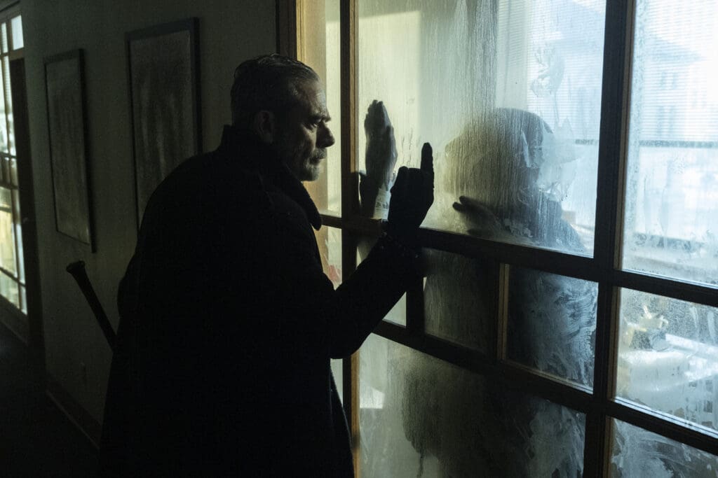 Jeffrey Dean Morgan as Negan - The Walking Dead: Dead City _ Season 3, Episode 8 - Photo Credit: Robert Clark/AMC