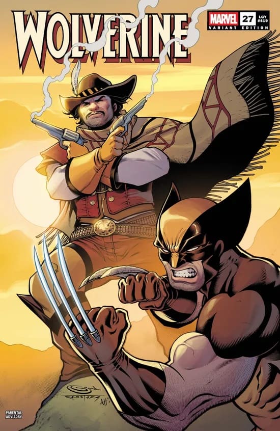 WOLVERINE #27 Variant Cover. Image courtesy of Marvel Comics