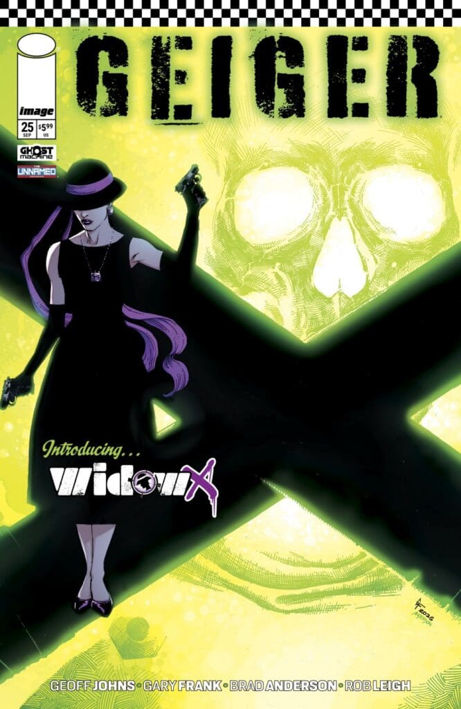 Geiger #25 Variant Cover. Image by Ghost Machine Pro at Image Comics.