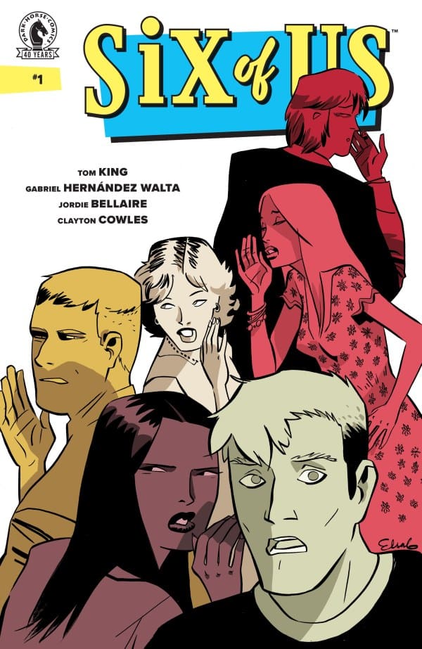 Six of Us #1 Variant Cover. Image courtesy of Dark Horse Comics.