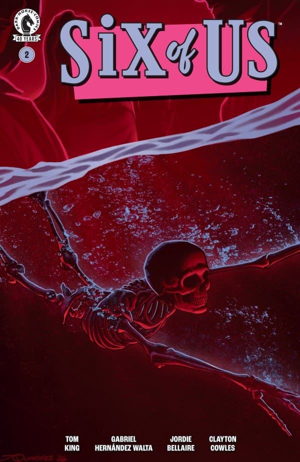 SIX OF US #2 Variant Cover. Image by Dark Horse Comics.