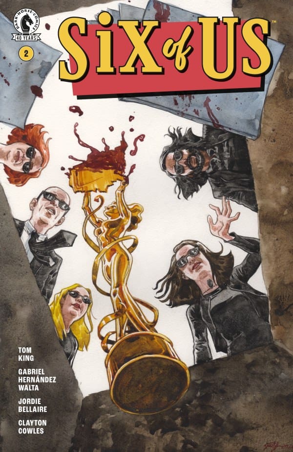 SIX OF US #2 Variant Cover. Image by Dark Horse Comics.