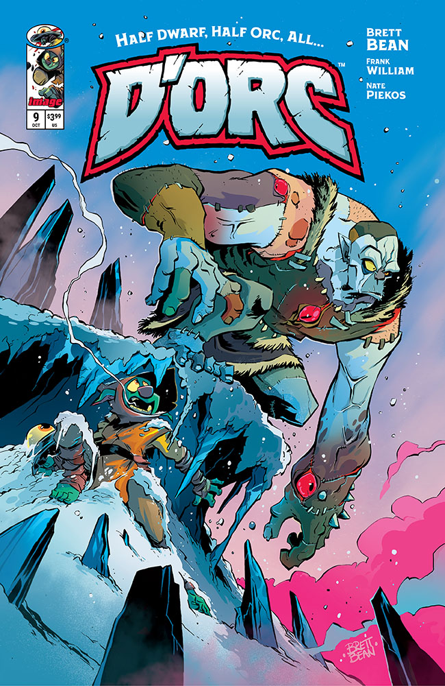 D'Orc #9 Cover by Brett Bean