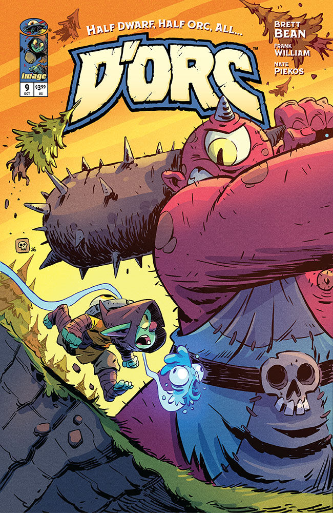 D'Orc #9 Variant Cover by Derek Laufman