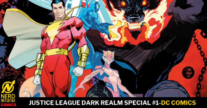 Justice League Dark Realm Special comic cover.