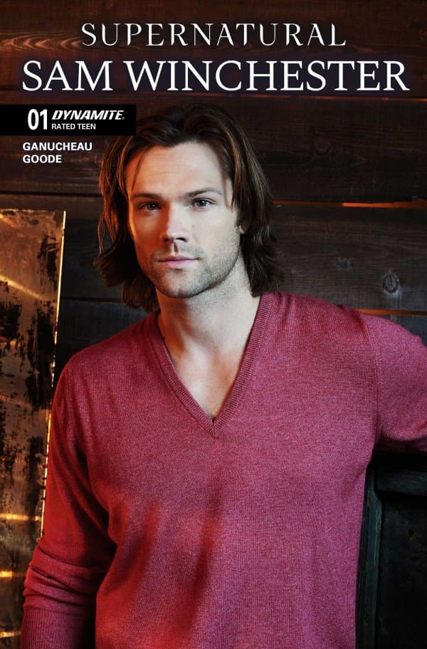 SUPERNATURAL: Sam Winchester #1 Variant Cover from Dynamite Entertainment
