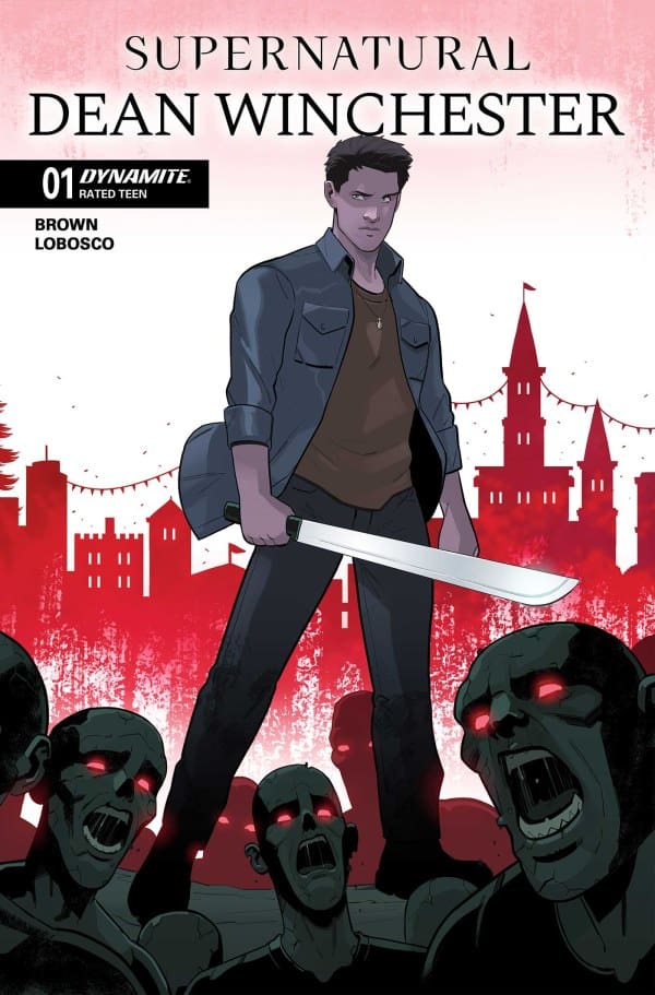 SUPERNATURAL: DEAN WINCHESTER #1 Variant Cover from Dynamite Entertainment