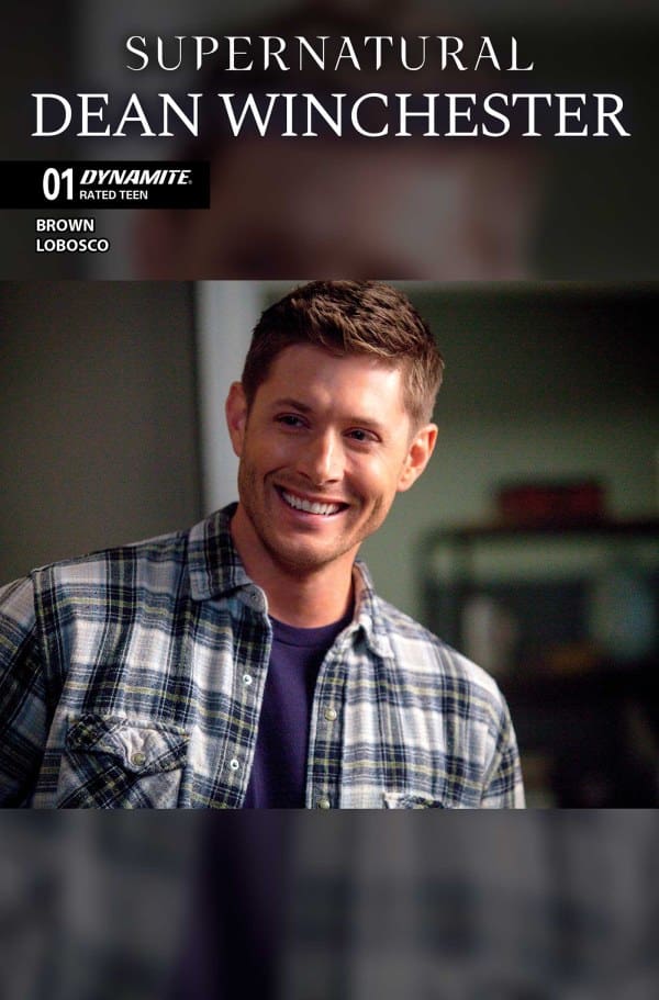 SUPERNATURAL: DEAN WINCHESTER #1 Variant Cover from Dynamite Entertainment