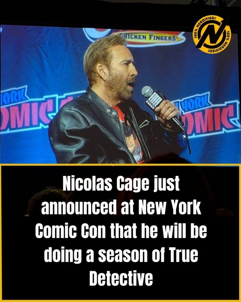 Nicolas Cage at NYCC 2026. 